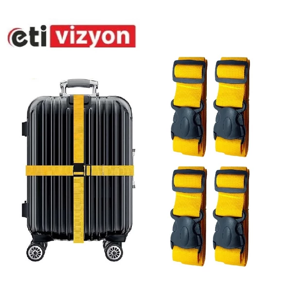 Etivizyon valiz kemeri 4 adet - Resim 3