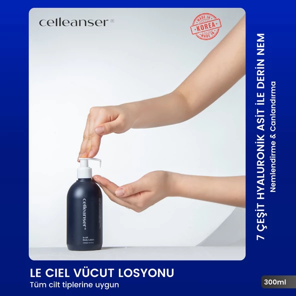 CELLEANSER 7 Çeşit Hyaluronik Asit Içeren, Nemlendirici, Yaşlanma Karşıtı, Canlandırıcı, Vücut Losyonu ürün görseli 1