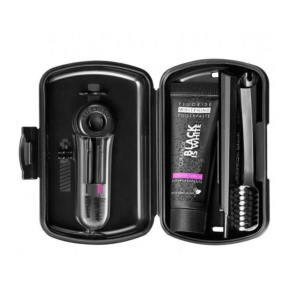 Curaprox Black is White Travel Set ürün görseli 1