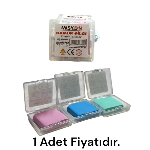 Misyon Hamur Silgi Kutulu (1 Adet) ürün görseli 1
