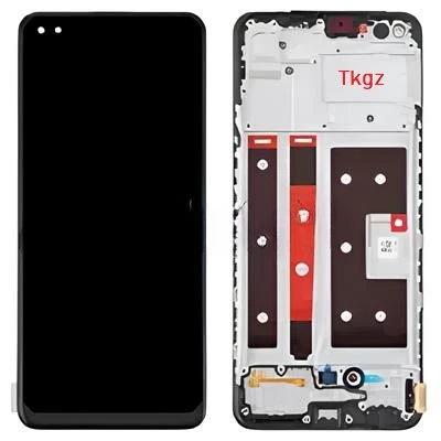 Tkgz - Oppo Reno 4 LİTE Lcd Ekran Dokunmatik Full Çıtalı ürün görseli 1
