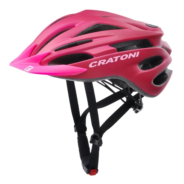 Cratoni Pacer Bisiklet Kaskı Mat Pembe S-M (54-58cm) ürün görseli 1