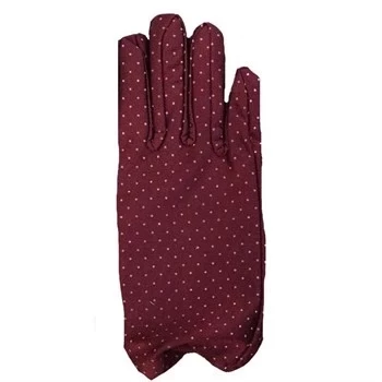 Bordo Renk Puanlı Çocuk Eldiveni ürün görseli 1