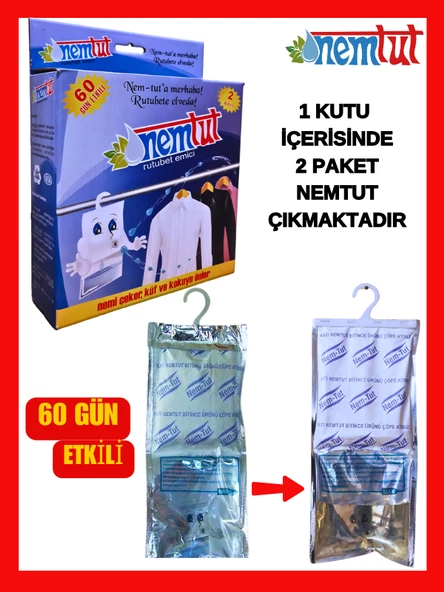 Nem Alıcı Rutubet Emici Koku Giderici Korozyon Önleyici ( 1 Kutu Içerisinde 2 Paket ) ürün görseli 1