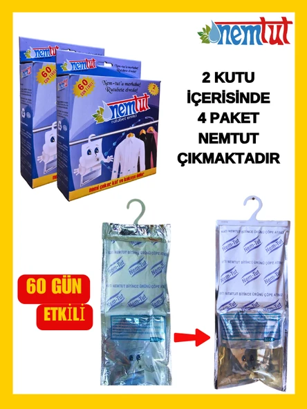 Nem Alıcı Rutubet Emici Koku Giderici Korozyon Önleyici ( 2 Kutu Içerisinde 4 Paket ) ürün görseli 1