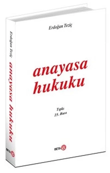 Anayasa Hukuku (Erdoğan Teziç) ürün görseli 1