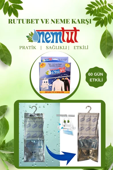 Nem tut Nem Rutubet Terleme Kötü Kokuya Karşı Etkili Küf Ve Korozyon Giderici 1 Kutu 2 Paket 1 Kg ürün görseli 1