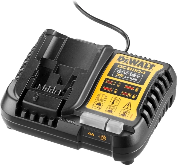 Dewalt DCB1104 18V Li-Ion Akü Şarj Cihazı ürün görseli 1