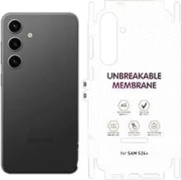 Samsung Galaxy S24 FE ile Uyumlu MAT TPU Arka Kaplama 360 ürün görseli 1