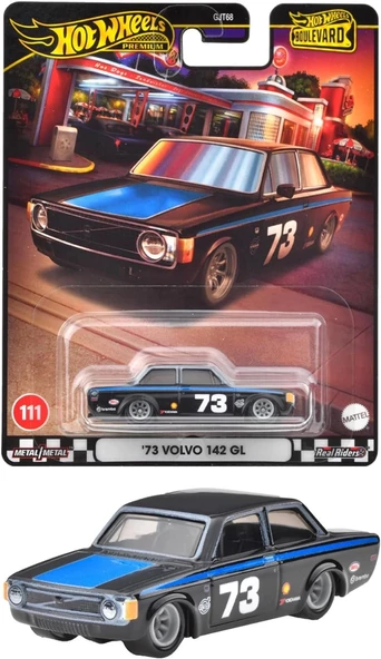Hot Wheels Boulevard '73 Volvo 142 GL - Resim 4
