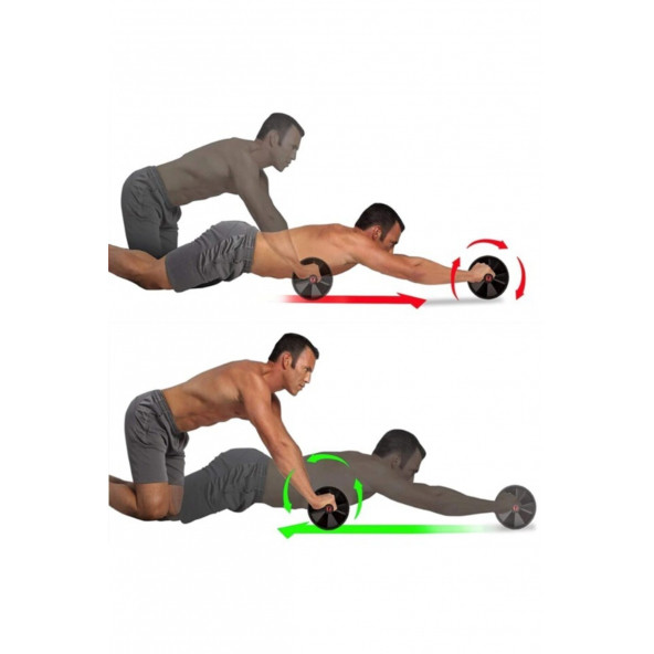 Ab Wheel Spor Aleti Teker - Resim 2