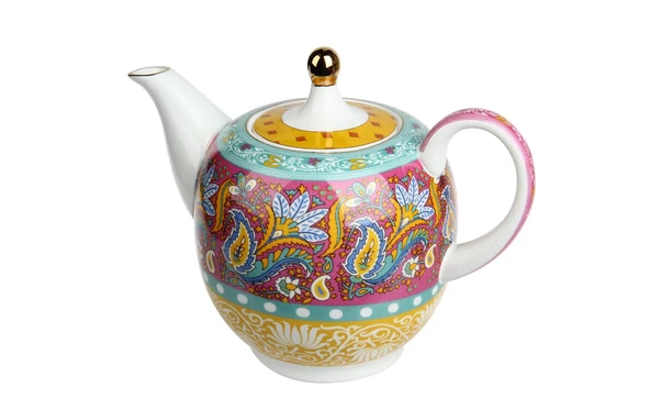Lucky Art Eliana Bone China Desenli Porselen Çaydanlık 1300 ml LYHD 597 ürün görseli 1