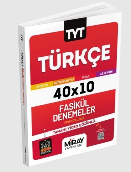 Miray 2024 Tyt Türkçe Sıfır Hata 10 Deneme 2024 ürün görseli 1