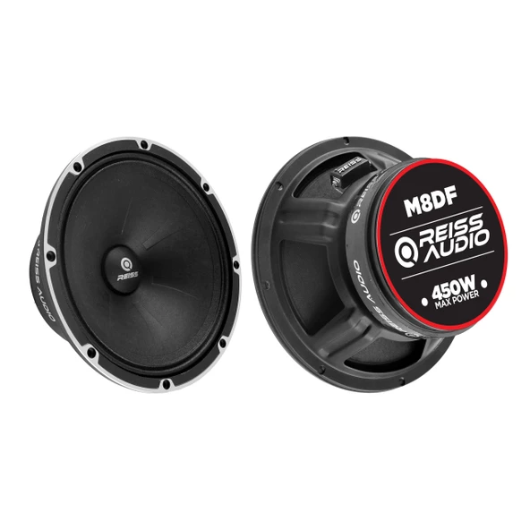 REISS AUDIO RS-M8DF Oto Midrange 20cm 450 Watt 2 Adet ürün görseli 1