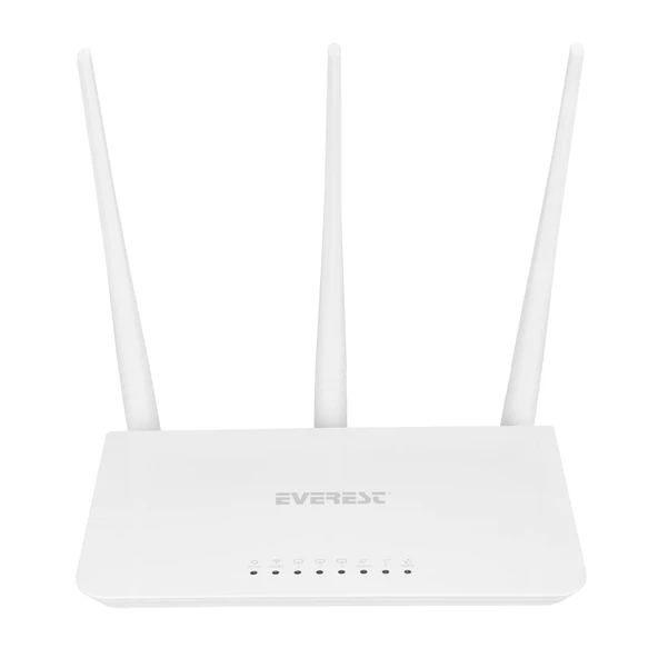 Everest Ewr-F303 2.4GHz 300Mbps 1Wan+3 Lan Portlu Wireless Router ürün görseli 1
