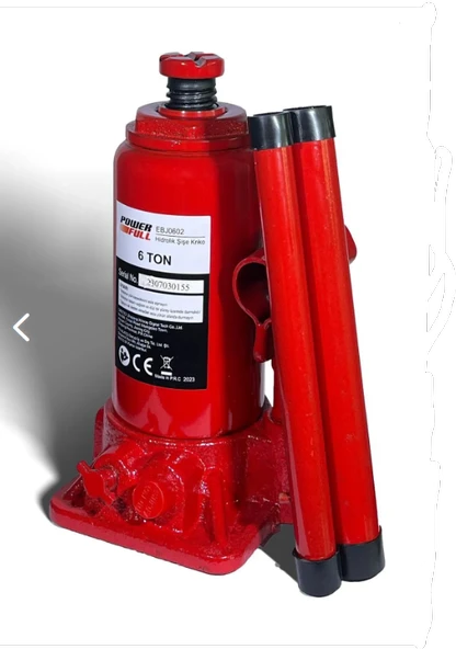 Powerfull 6 Ton Hidrolik Şişe Kriko - Resim 2
