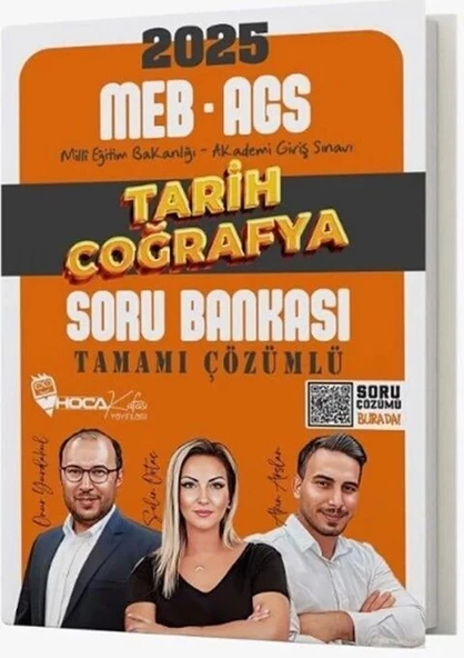 2025 MEB AGS Tarih Coğrafya Soru Bankası Hoca Kafası ürün görseli 1