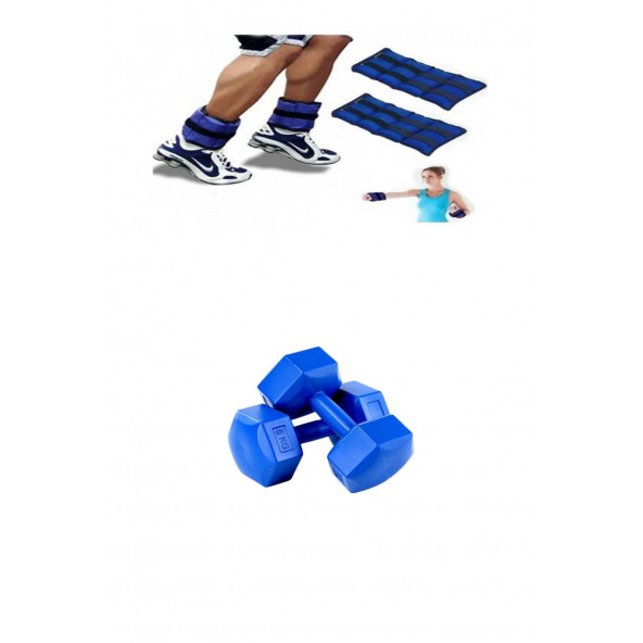 Leyaton El Ayak Bilek Ağırlığı 1 Kgx2Adet, Dumbell 2Kgx2Adet 2li ürün görseli 1