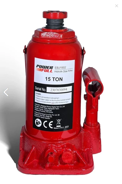 Powerfull 15 Ton Hidrolik Şişe Kriko ürün görseli 1