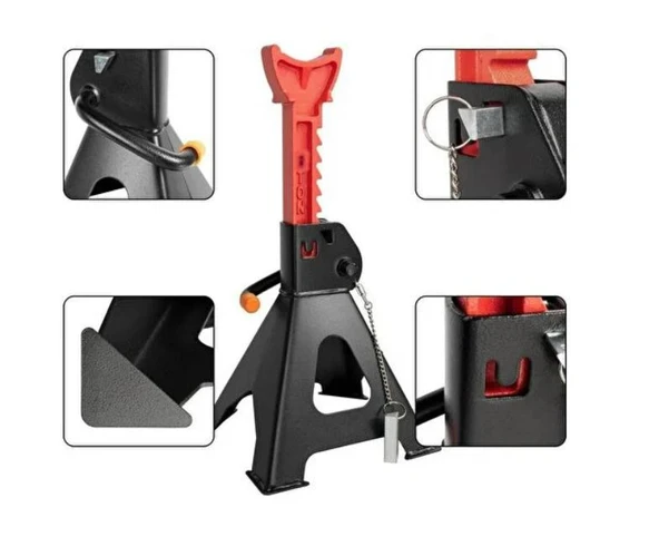 Powerfull 6 Ton Araç Sehpası - Resim 2
