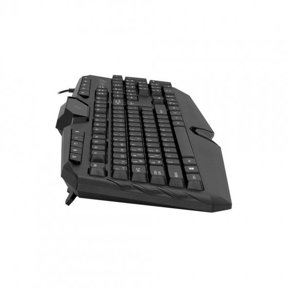 Frisby FK-4865QU USB Işıklı Multimedya Klavye Mouse Set - Resim 4