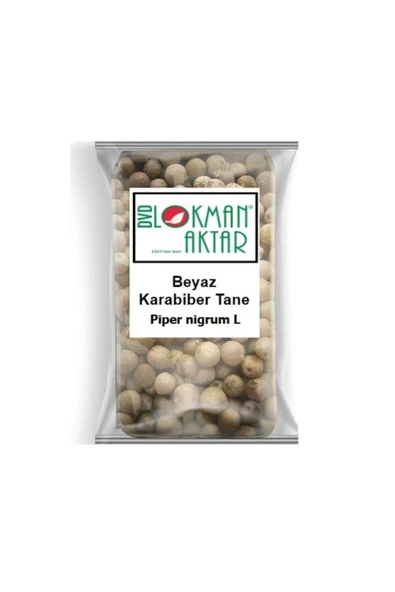 Beyaz Karabiber Tane Akbiber 250 gr, Lokman Aktar ürün görseli 1