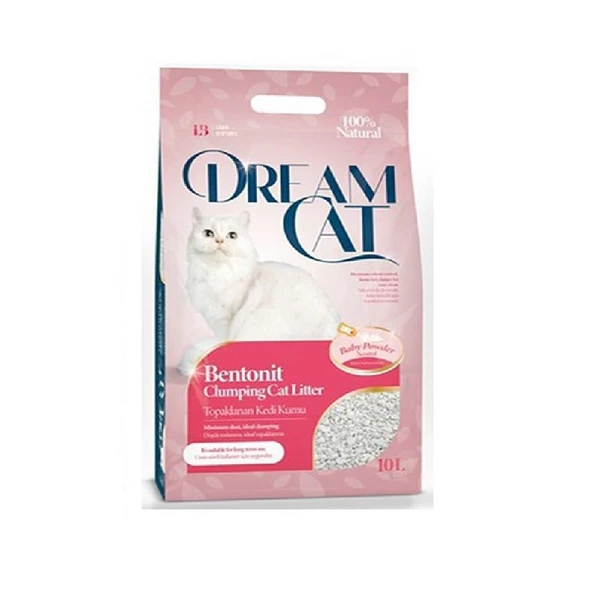Dream Cat Pudra Kokulu Kedı Kumu 10Lt ürün görseli 1