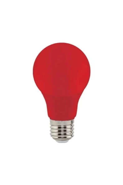 10 Adet K2 KIRMIZI Işık 5 Watt Led Gece Lambası Ampulü, E27 Duylu Ağaç Feneri Ampulü ürün görseli 1