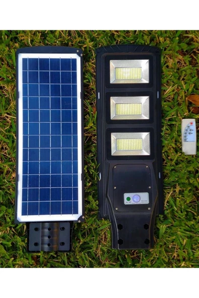 Birinci Kalite 200 Watt Güneş Enerjili Solar Sokak Armatürü - Çok Yüksek Işıklı Solar Sokak Lambası ürün görseli 1