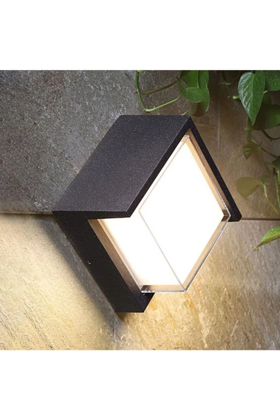 12 Watt 4200 Kelvin Ledli Dış Mekan, Balkon, Bahçe, Duvar, Teras, Kamelya Apliği,led Armatür ürün görseli 1