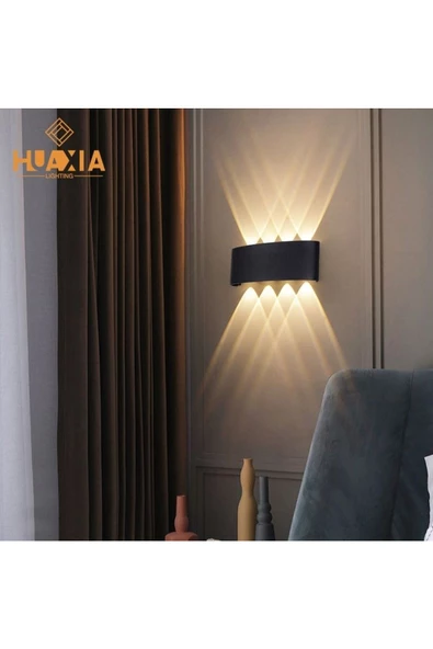 12 Watt Gün Işığı Dekoratif Işık Süzmeli Led Aplik, Modern Led Armatür, İç ve Dış Mekan Modern Aplik ürün görseli 1
