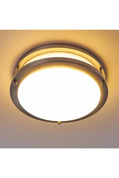 24 Watt Gün Işığı Ledli Yeni Tavan Armatürü, Balkon, Saçak Altı Armatür, Banyo Nemli Alan Armatürü ürün görseli 1