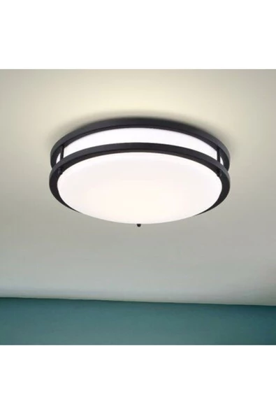 24 Watt, 4000K Soğuk Beyaz Işık Sıva Üstü Led Armatür, Modern Tavan Armatürü, Ledli Tavan Armatürü ürün görseli 1