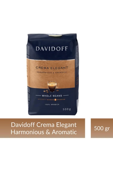 Davidoff Crema Elegant Çekirdek Kahve 500 gr ürün görseli 1