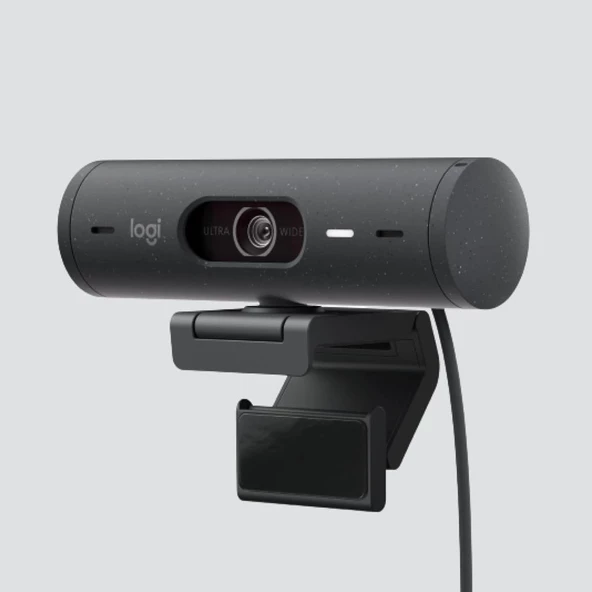 Logitech Brio 500 Siyah Full HD 1080P Mikrofonlu Webcam - Resim 3
