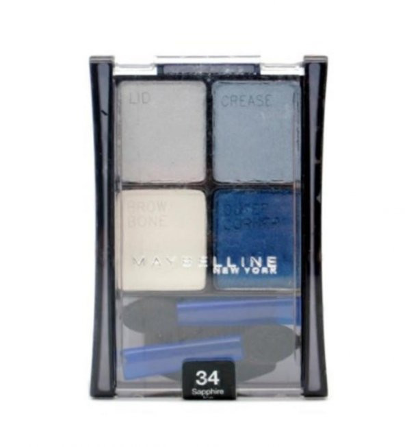 Maybelline Expert Wear Quads 34 Sapphire Ice ürün görseli 1
