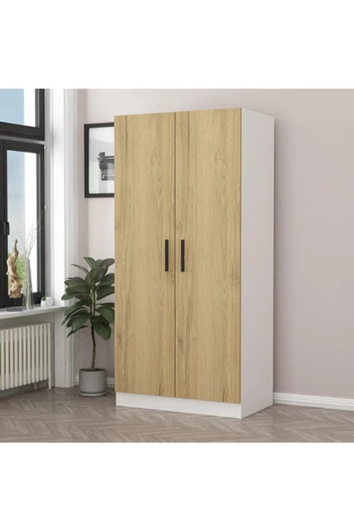 Tdesigno Tdesıgno Alper Giyinme Dolabı - Çok Amaçlı Dolap - Gardırop 80 Cm ürün görseli 1