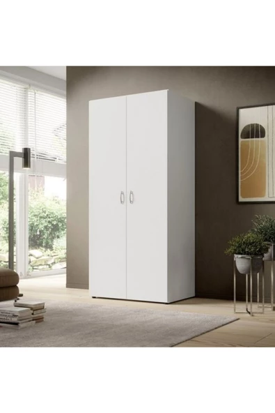 Tdesigno Ada Giyinme Dolabı - Çok Amaçlı Dolap - Gardırop 80 Cm ürün görseli 1