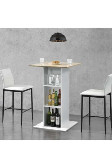 Tdesigno Pen Mutfak Masası Beyaz Çam ürün görseli 1
