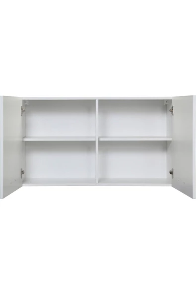 Tdesigno Ayaz Mutfak Üst Modül 100 cm Beyaz - Resim 2