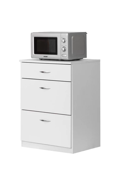 GC Ender Mutfak Çekmeceli Alt Modül 60 Cm Beyaz - Resim 2