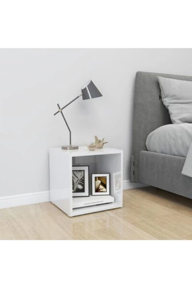 Tdesigno Tdesıgno Melis -kitaplık- Açık Raf - Beyaz 1 Raflı 30 Cm ürün görseli 1