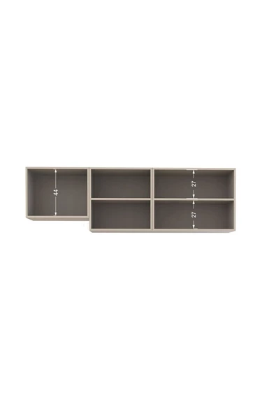 Tdesigno Ipek Üst Mutfak Dolabı 200 Cm – Safir Meşe - Resim 2