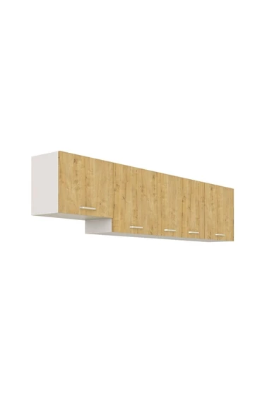 Tdesigno Mısra Üst Mutfak Dolabı 260 Cm - Resim 6