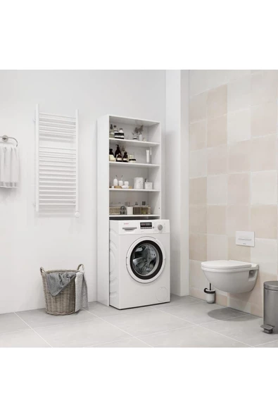 Tdesigno Pamir Banyo Dolabı-Çok Amaçlı-Çamaşır Makinesi Dolabı-Wc Üstü Dolap ürün görseli 1