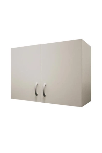 Tdesigno Ate Mutfak Üst Modül - Dolap 80 Cm Beyaz ürün görseli 1