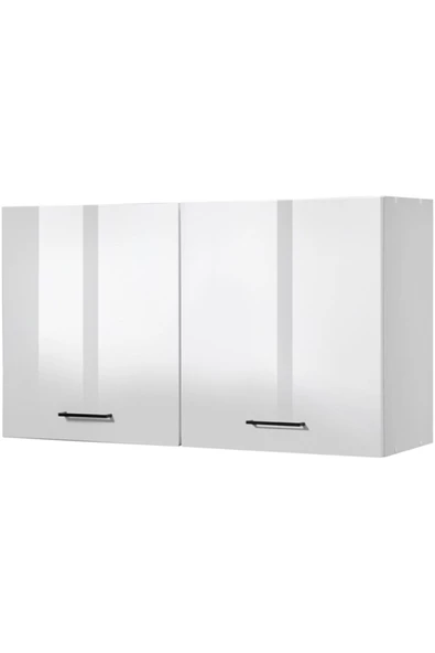Tdesigno Ayaz Mutfak Üst Modül 120 cm Beyaz ürün görseli 1