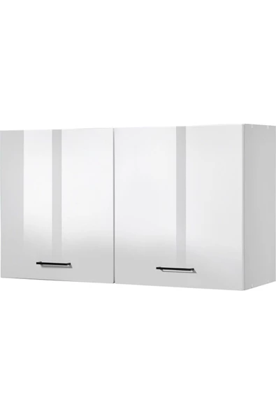 Tdesigno Ayaz Mutfak Üst Modül 100 cm Beyaz ürün görseli 1