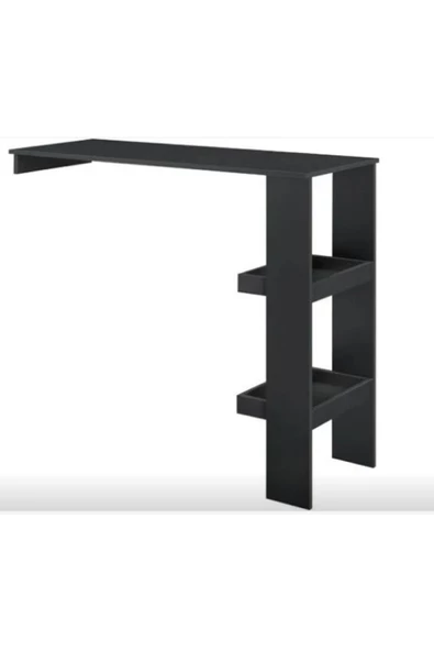 Tdesigno Ten Mutfak Adası Alt Modül 120 cm Antrasit - Resim 2