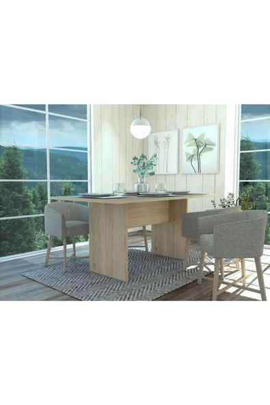 Tdesigno AREL YEMEK MASASI 80x160 ürün görseli 1